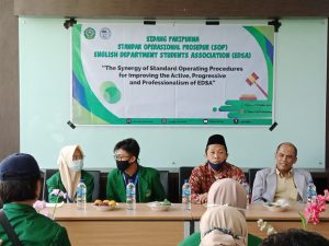 Sidang Paripurna Standar Operasional Prosedur (SOP)English Department Students Association (EDSA) IAIN Syekh Nurjati Cirebon